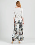 Gauze Kint Palazzo Pant Petal Whisper
