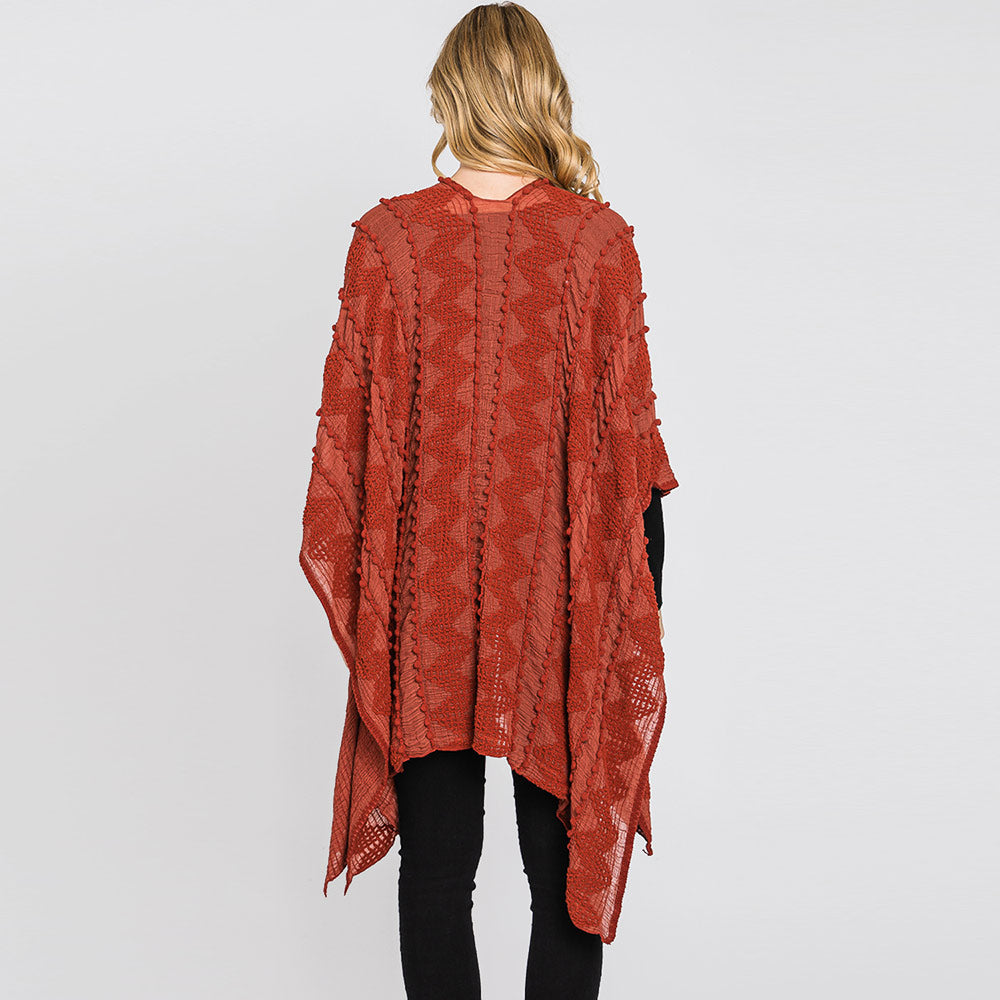 Pom Pom Poncho