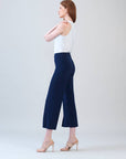 Clara Sunwoo Relaxed Kick Front Slit Ankle Pant