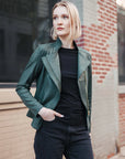 Clara Sunwoo Signature Liquid Leather Jacket