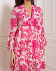 Saint Tropez Dress Fuchsia