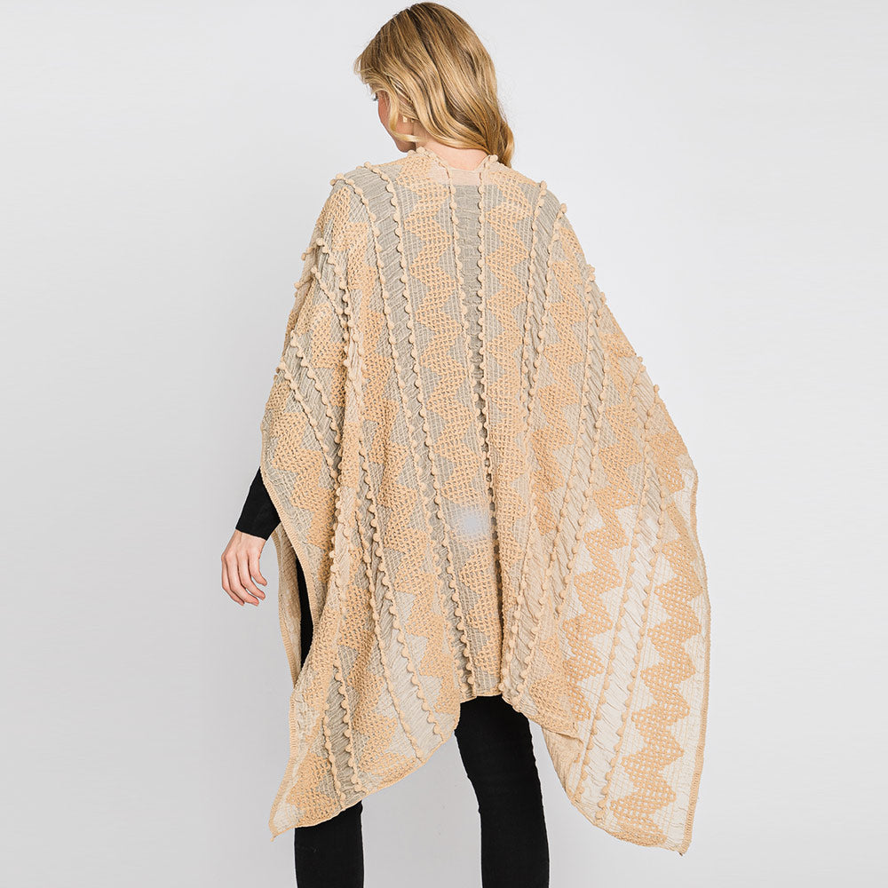 Pom Pom Poncho