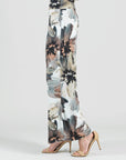 Gauze Kint Palazzo Pant Petal Whisper