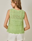 Crochet Scallop Hem Top