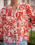 Saint Tropez Top Red