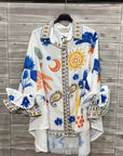 Sun Moon Stars Blouse