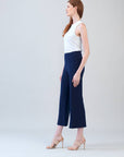 Clara Sunwoo Relaxed Kick Front Slit Ankle Pant