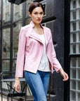 Clara Sunwoo Signature Liquid Leather Jacket