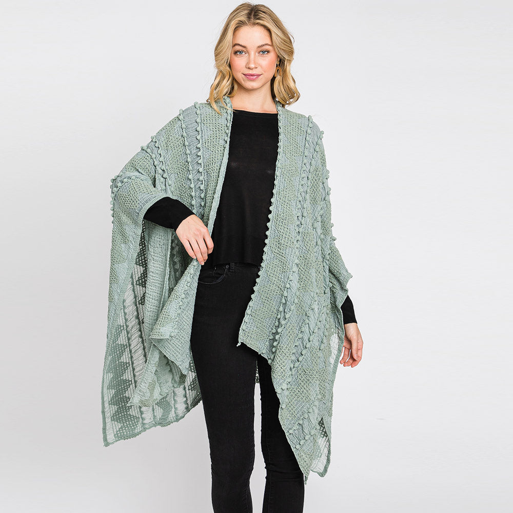 Pom Pom Poncho
