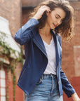 Clara Sunwoo Signature Liquid Leather Jacket