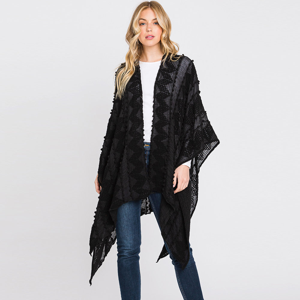 Pom Pom Poncho