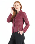 Clara Sunwoo Signature Liquid Leather Jacket