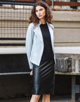 Clara Sunwoo Signature Liquid Leather Jacket