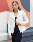 Clara Sunwoo Signature Liquid Leather Jacket