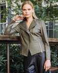 Clara Sunwoo Signature Liquid Leather Jacket