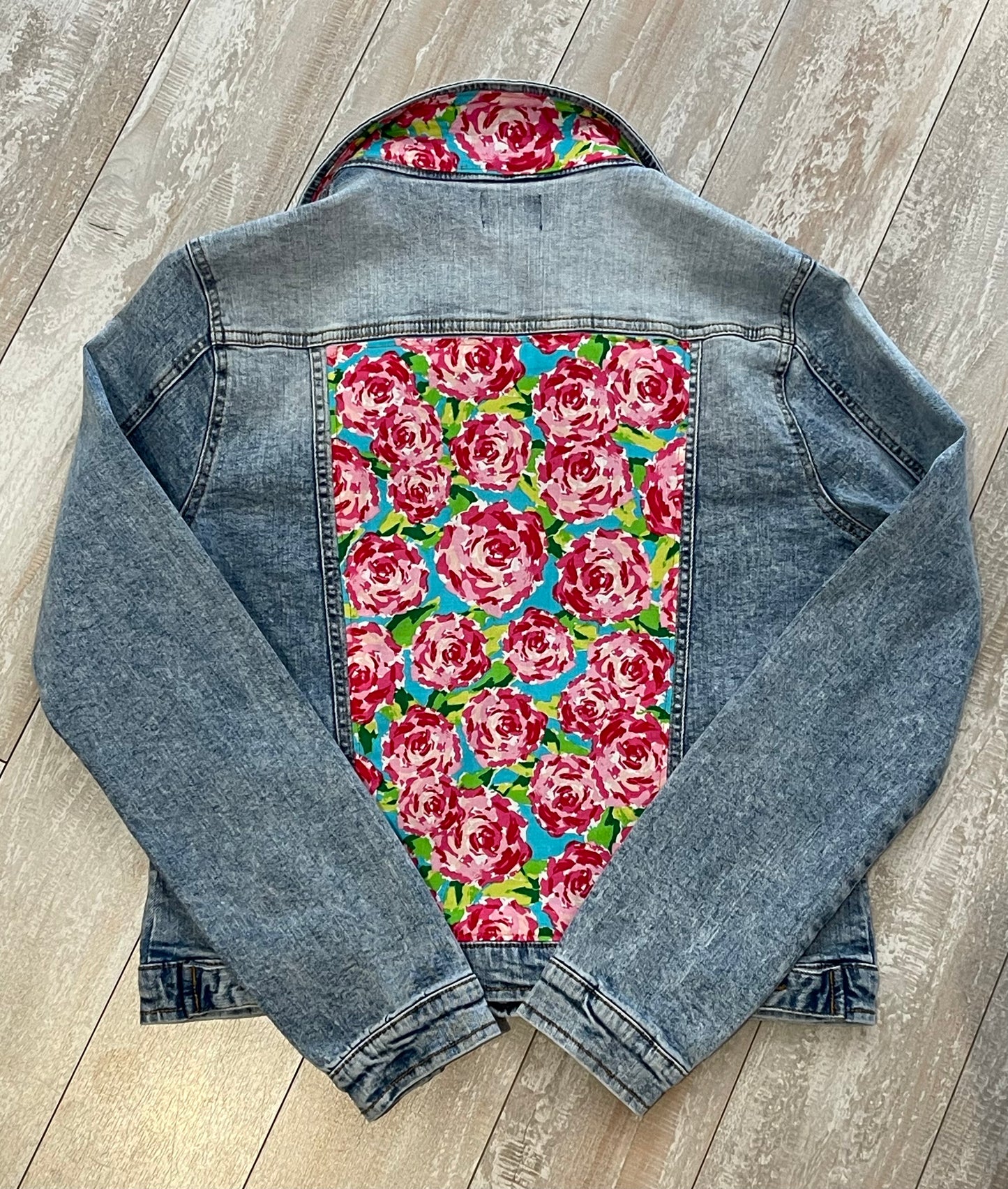 MD Designs Denim Patch Jacket