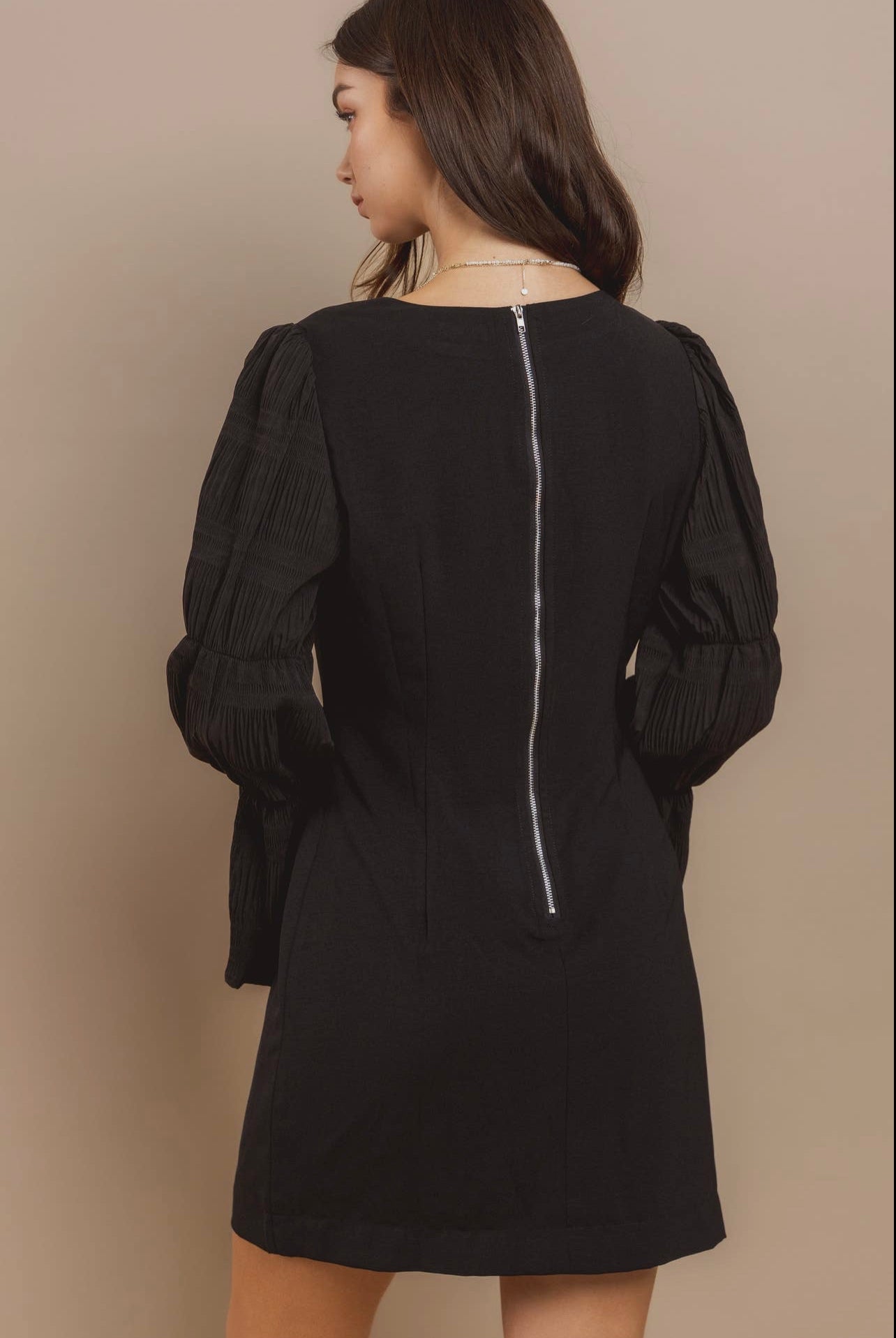 Tiered Bell Sleeve Dress