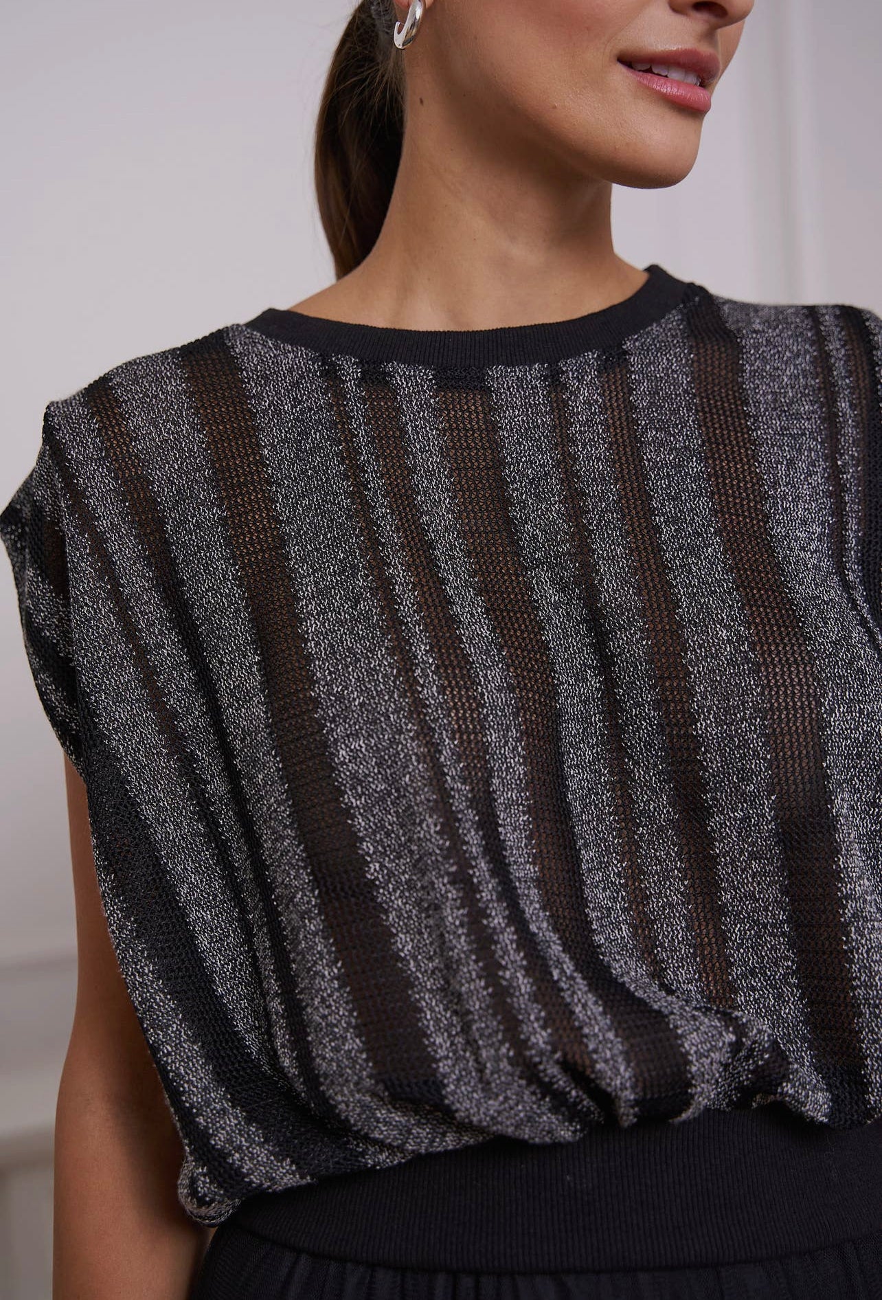 Stripe Knit Top