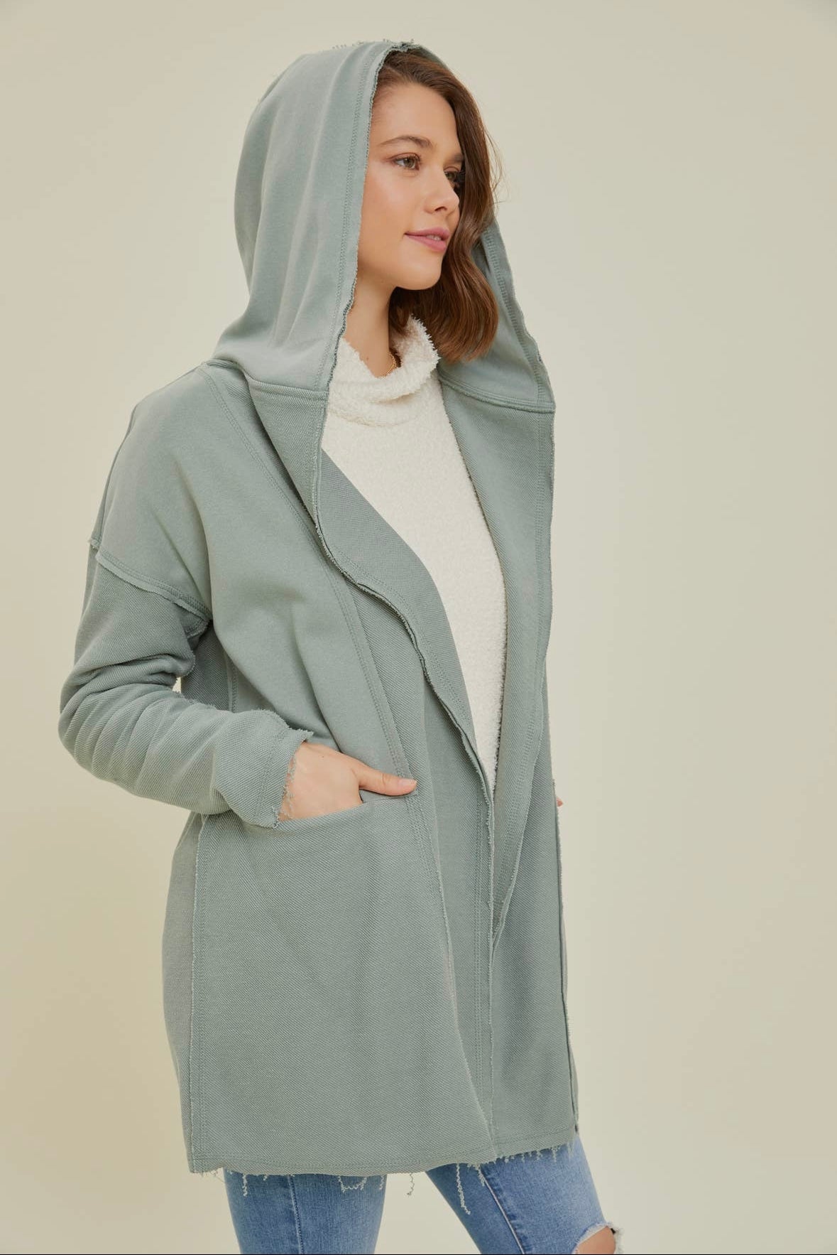 Hooded Cardigan