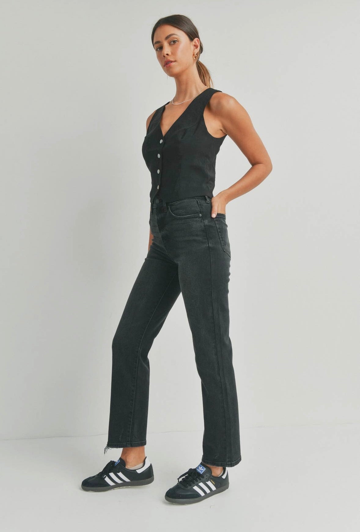 JBD Sydney Straight High Rise Jeans