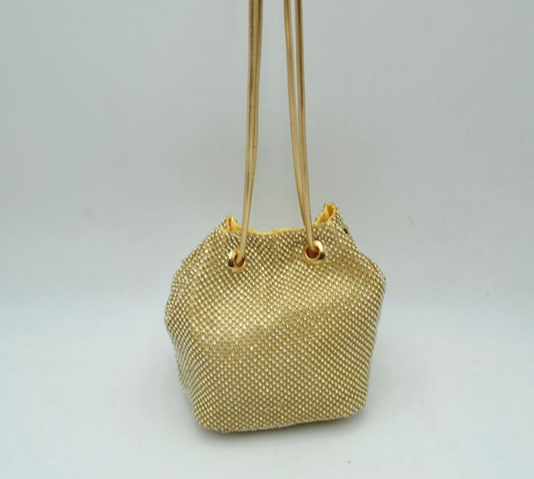 Sparkle Mini Bucket Bag