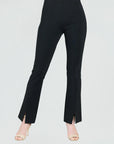 Clara Sunwoo Ponte Kick Front Slit Pant