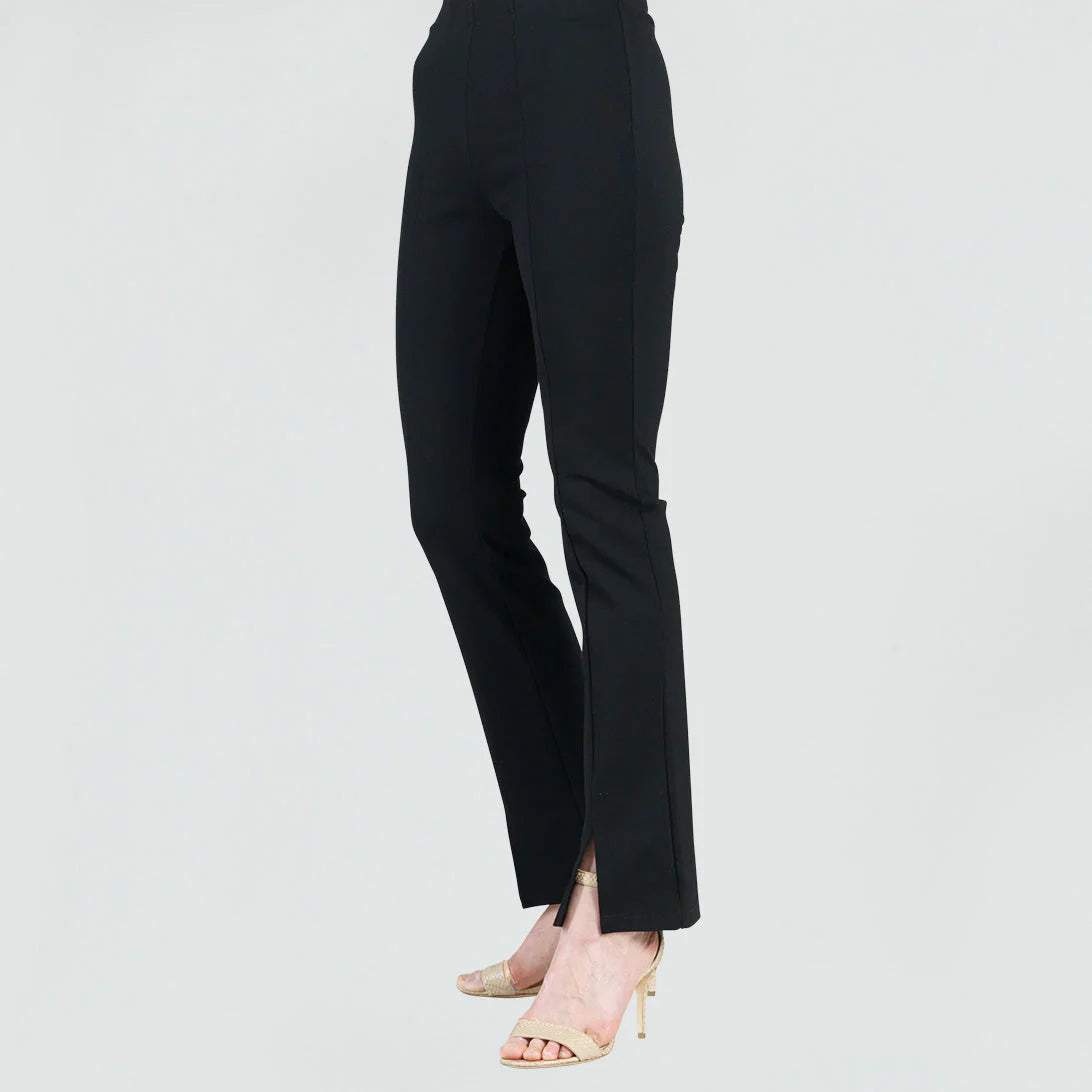 Clara Sunwoo Ponte Kick Front Slit Pant