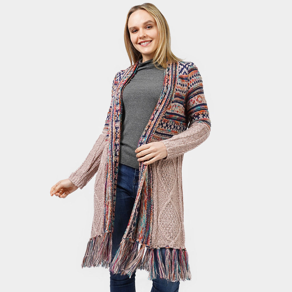 Boho Sweater Cardi
