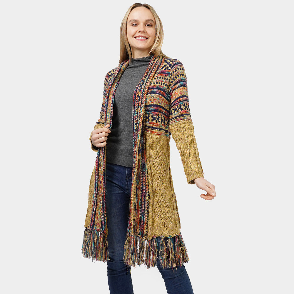 Boho Sweater Cardi