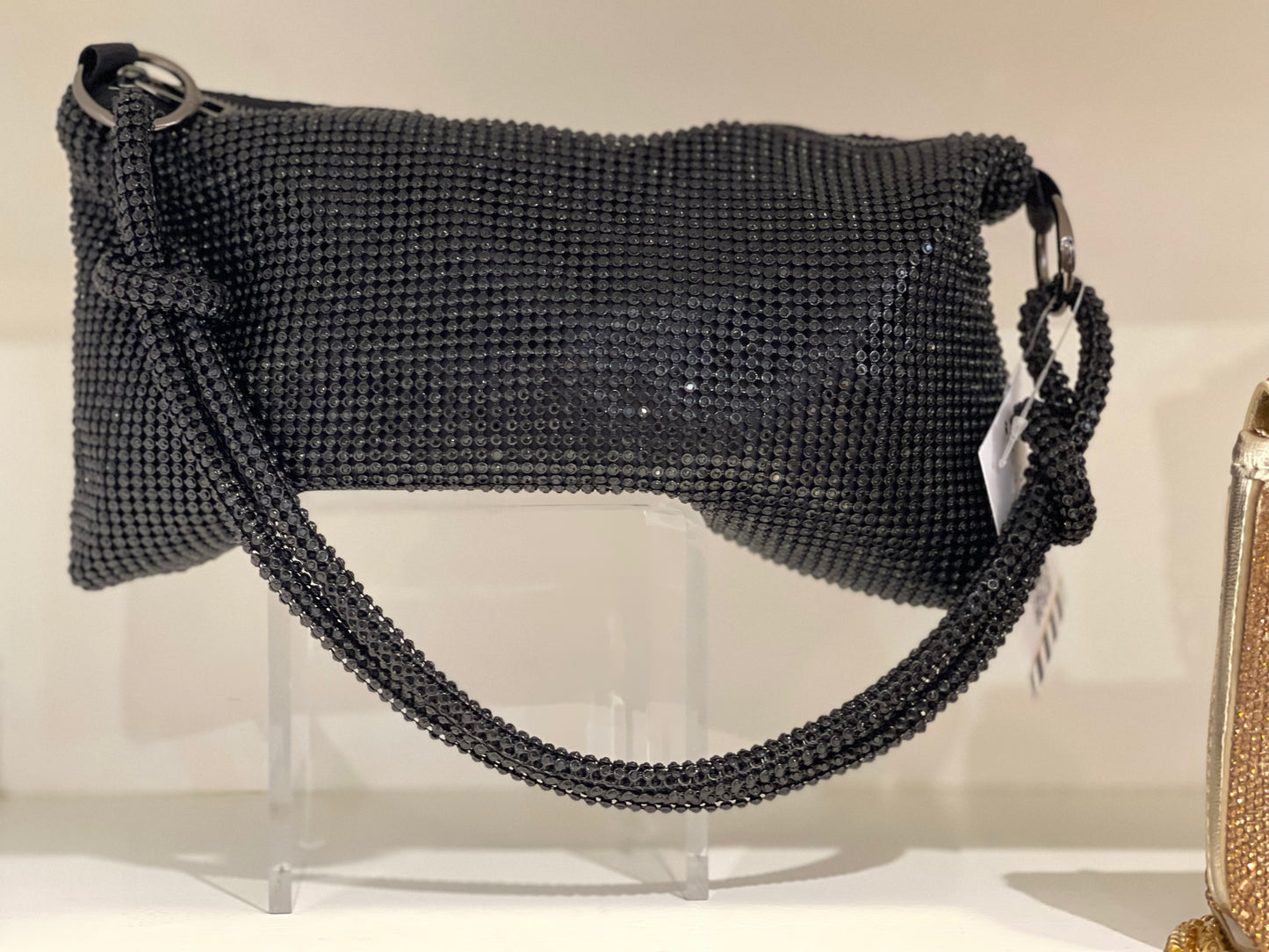 Mesh Bling Handbag