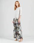 Gauze Kint Palazzo Pant Petal Whisper