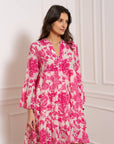 Saint Tropez Dress Fuchsia