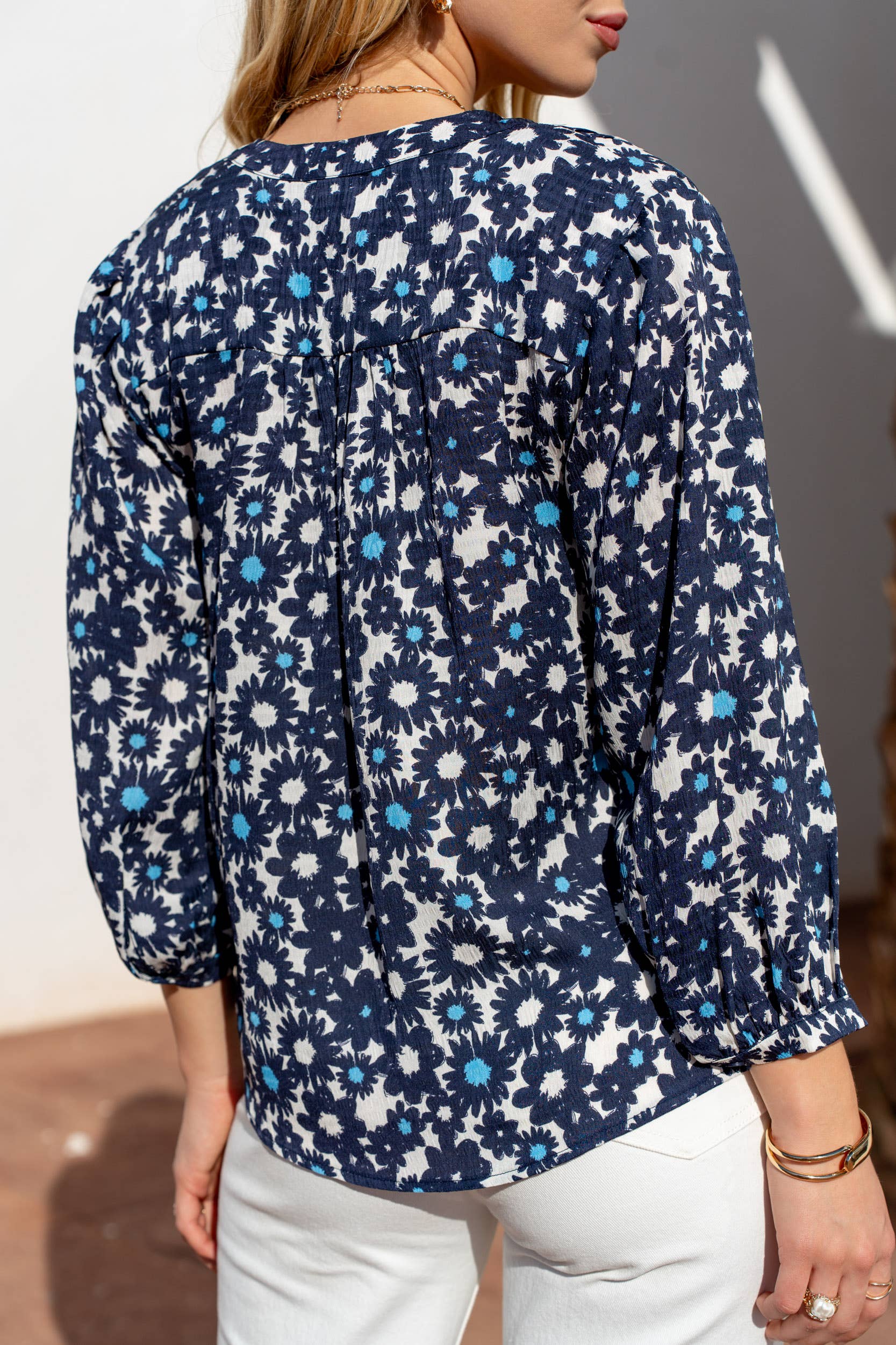 Saint Tropez Top Marine Daisy