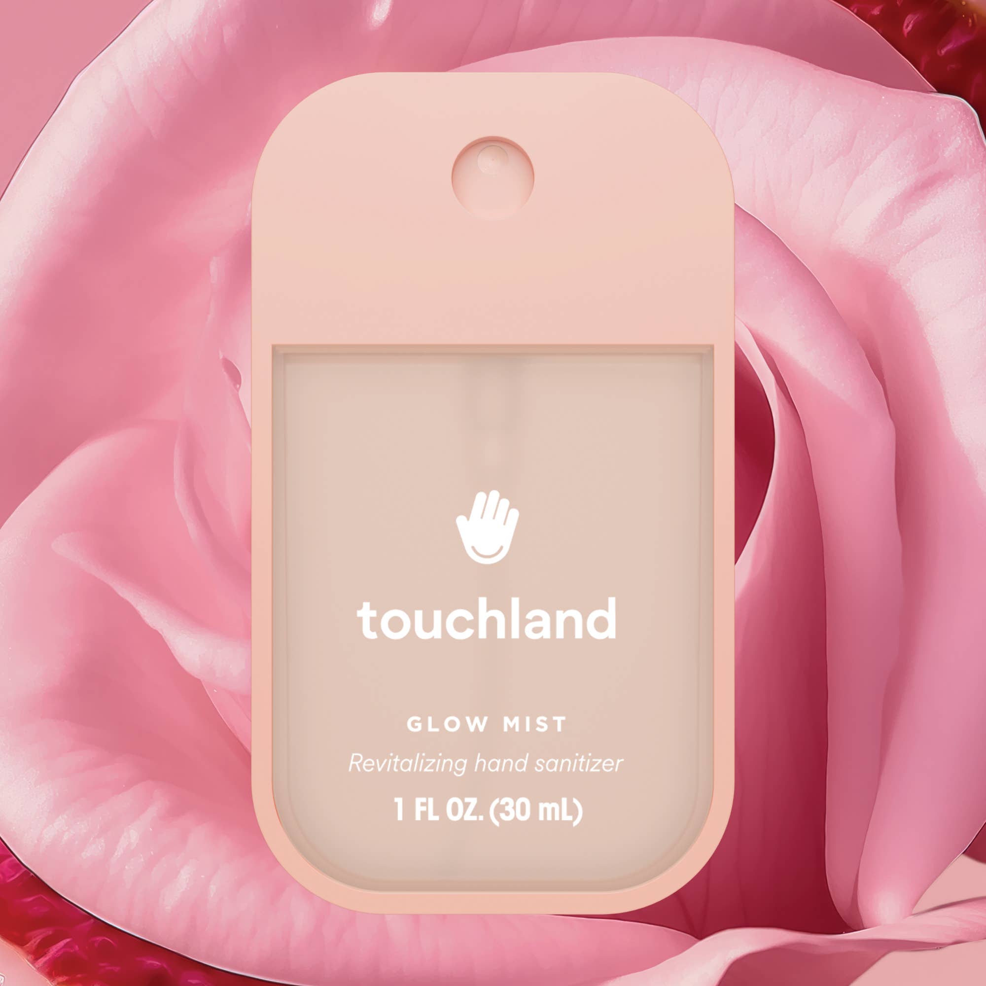Touchland Glow Mist Revitalizing Hand Sanitizer Rosewater