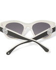 Contempo Medallion Dual Tone Sunglasses