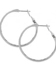 Contempo Medium Hoop Earrings
