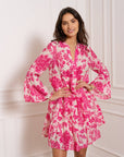 Saint Tropez Dress Fuchsia