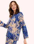 China Blue Blooms Supersoft PJs