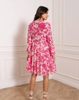Saint Tropez Dress Fuchsia