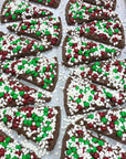 Chocolate Pizza Slice - Snowflake