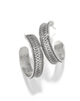 Ferrara Siena Large Hoop Earrings