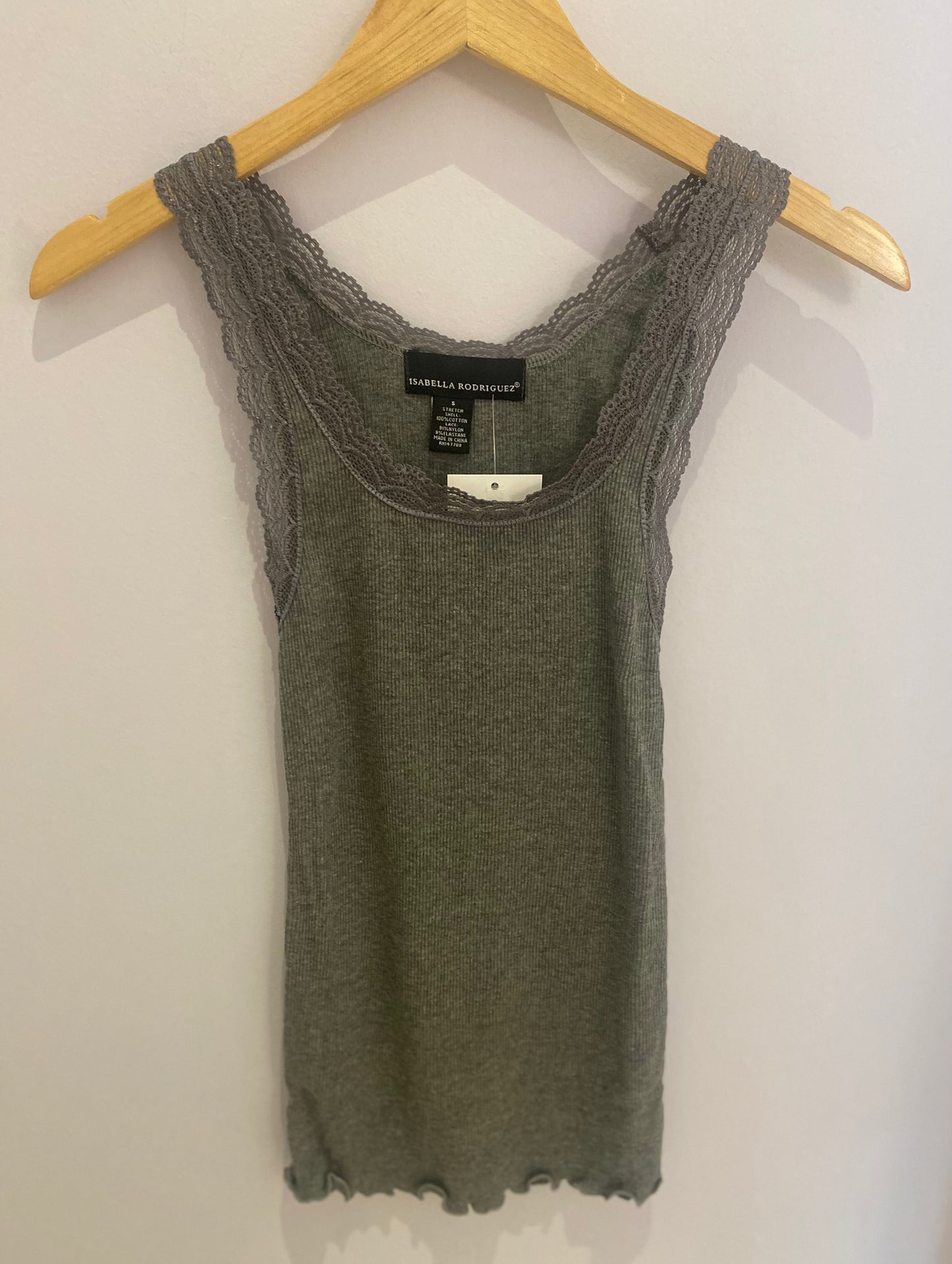 Rushing Around Lace Tank