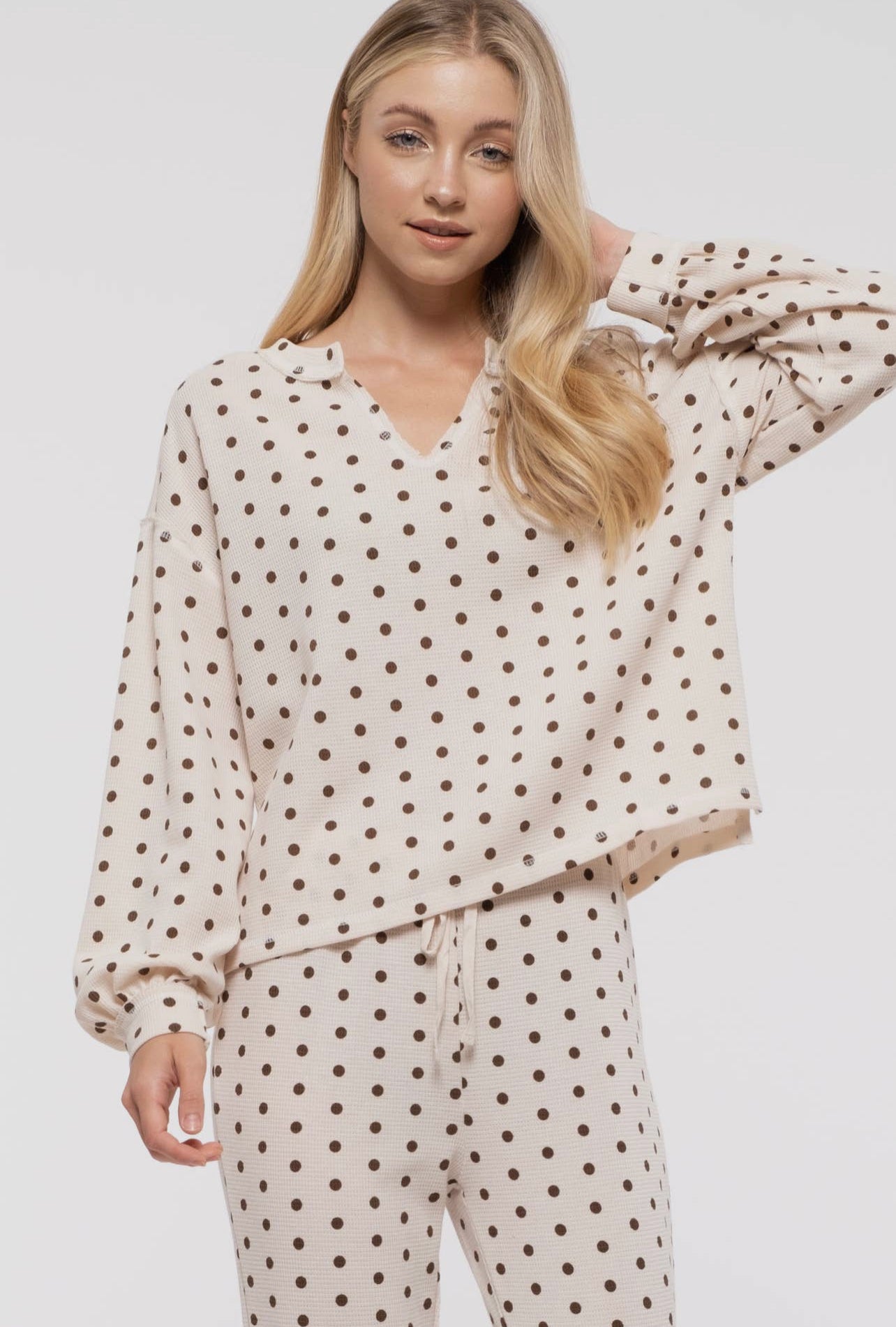Polka Dot Lounge Set