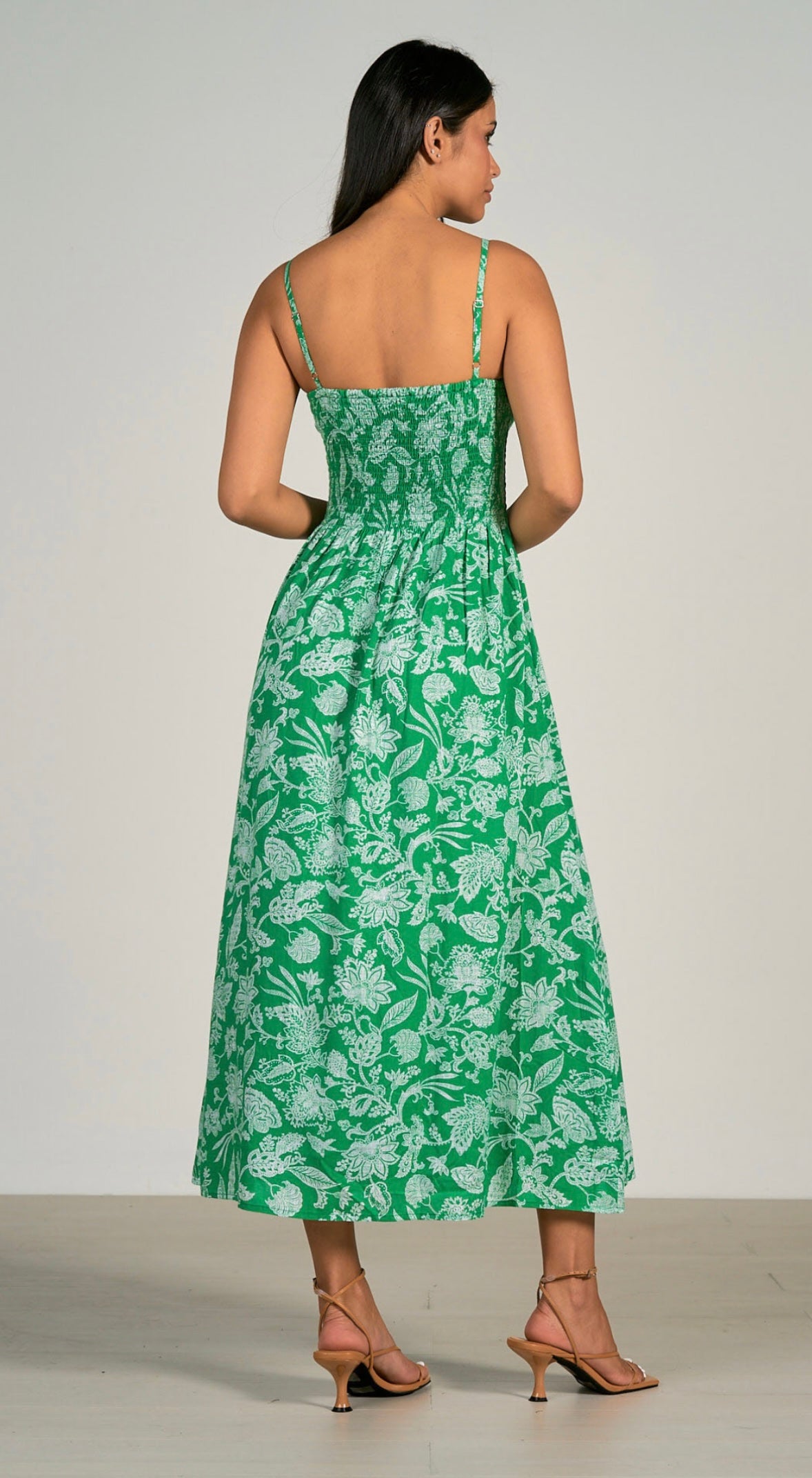 Elan Tiered Midi Dress