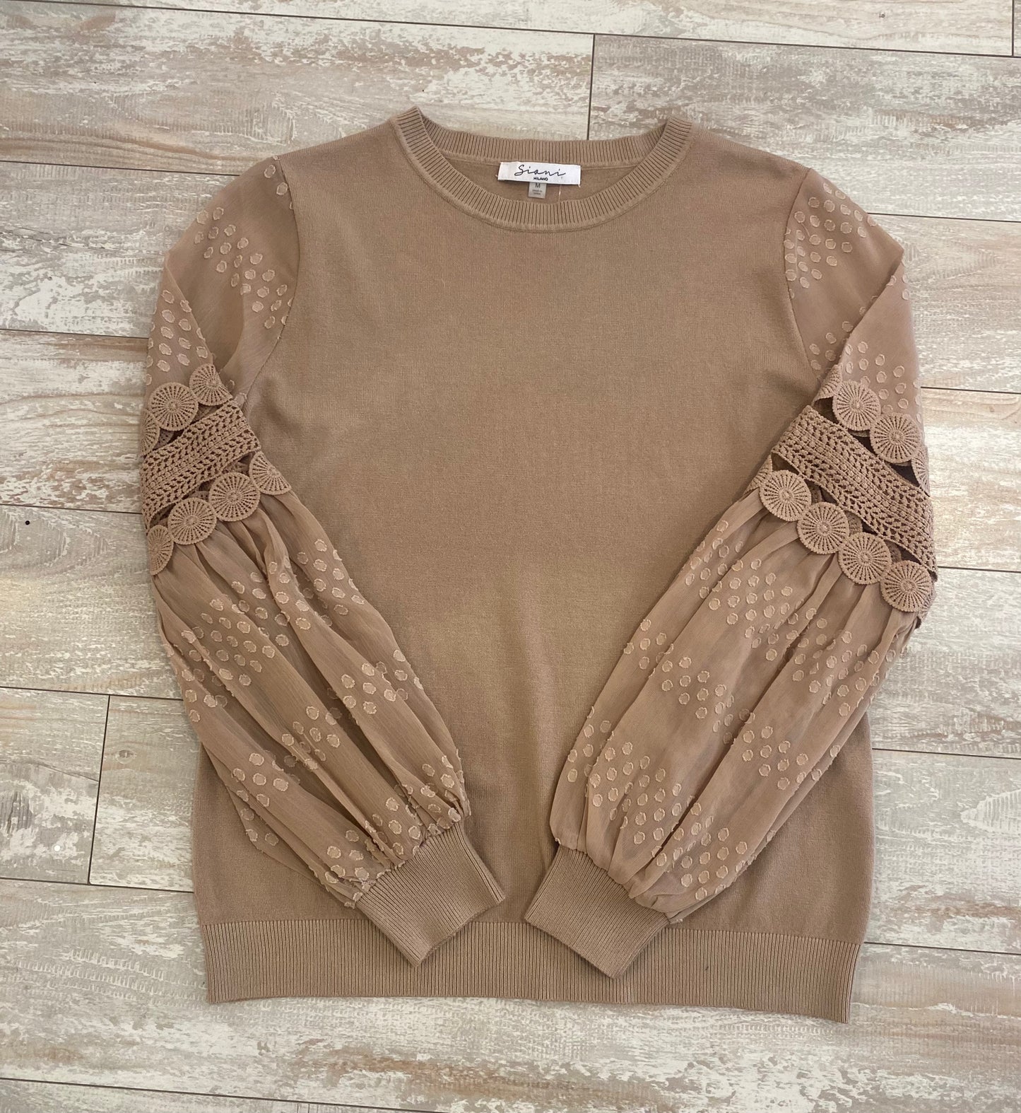 Sleeve Detail Sweater