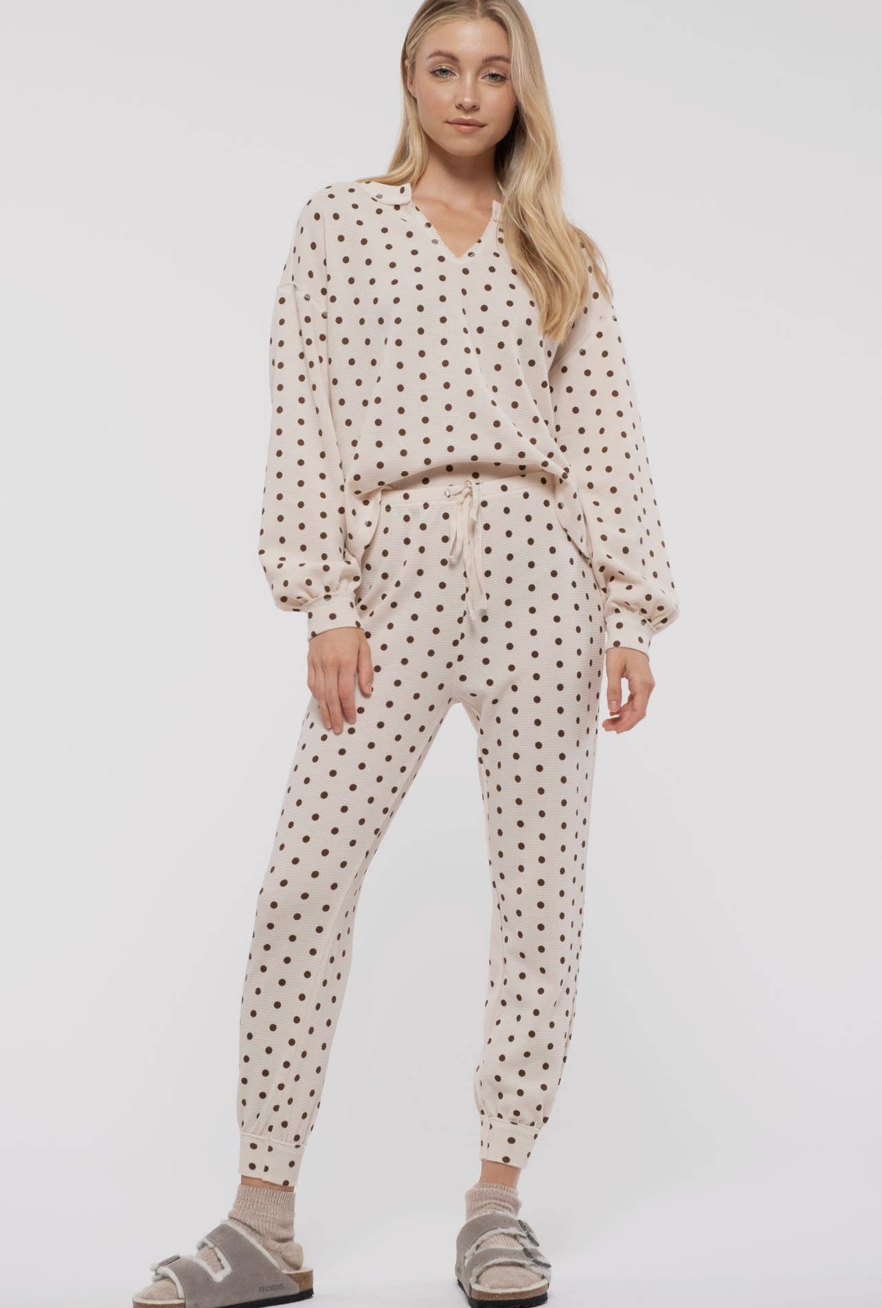 Polka Dot Lounge Set