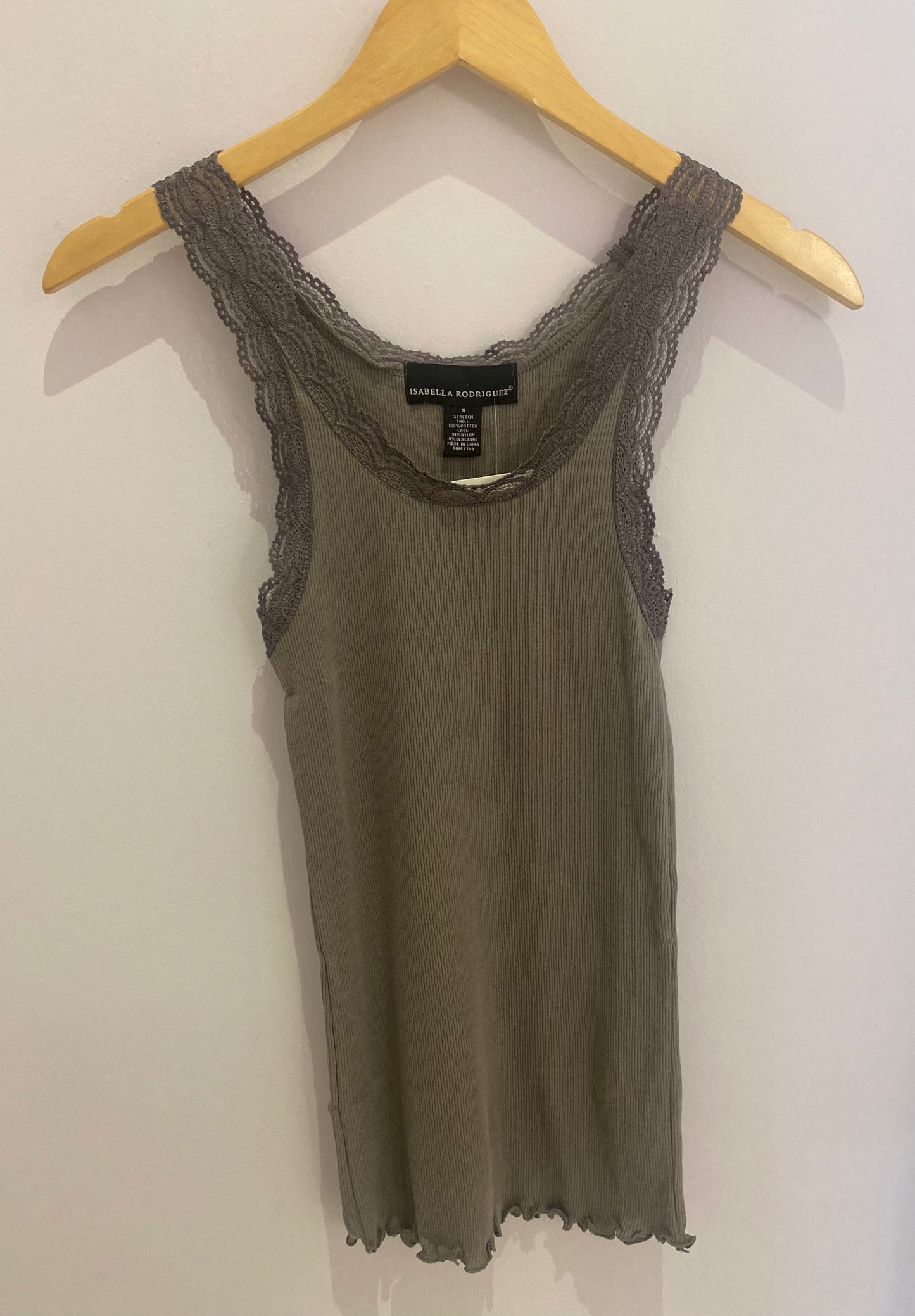 Rushing Around Lace Tank