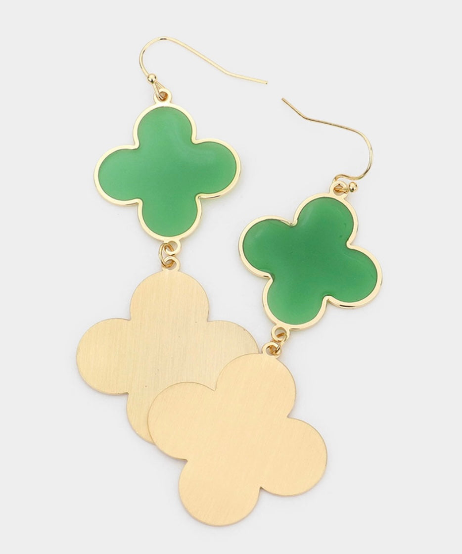 Summer Fun Cleef Earrings