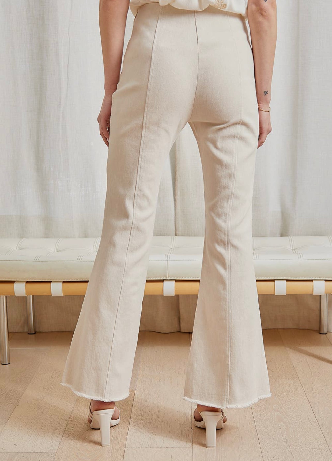High Waist Flare Pants