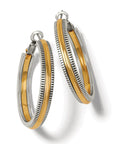 Interlok Heirlom Hoop Earrings